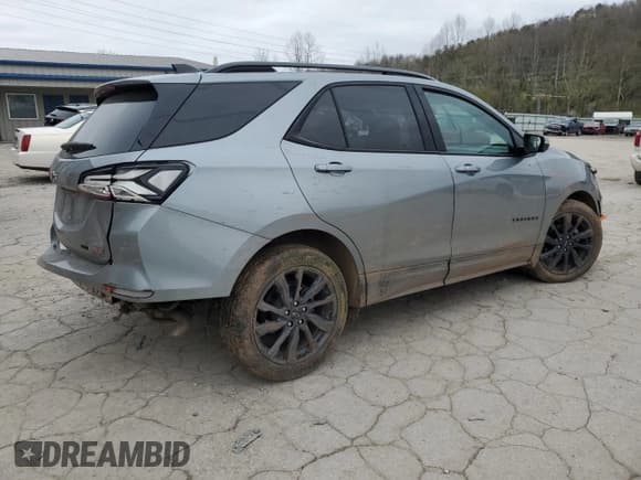 ✅ 2023 Chevrolet Equinox RS • VIN: 3GNAXWEG9PS110497 • Lot: 52765705. Listed on Copart with Not provided. Free auction sales archive from the USA and detailed vehicle history report at DreamBid. Image 3.