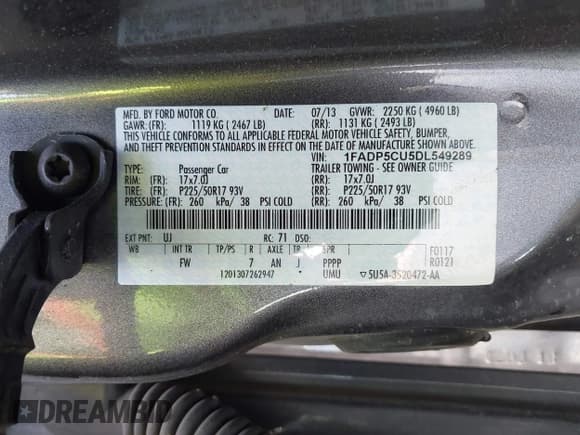 ✅ 2013 Ford C-Max SEL • VIN: 1FADP5CU5DL549289 • Lot: 43704297. Wystawiony na IAAI z przebiegiem 147 088 mil. Bezpłatny archiwum sprzedaży aukcyjnych z USA i szczegółowy raport historii pojazdu na DreamBid. Zdjęcie 9.