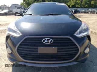 2016 Hyundai Veloster Turbo z VIN KMHTC6AE9GU255486, wystawiony jako Copart lot #73153364 z przebiegiem 106 342 mil mil oraz Szkoda całkowita • Salvage title. Historia ofert i sprzedaży dostępna na DreamBid. Obrazek 5.