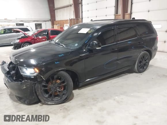 ✅ 2019 Dodge Durango GT Plus • VIN: 1C4RDJDG1KC576335 • Lot: 42005249. Listed on IAAI with 89,816 mi. Free auction sales archive from the USA and detailed vehicle history report at DreamBid. Image 2.