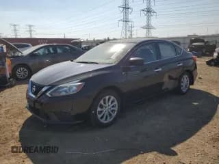 ✅ 2018 Nissan Sentra SV • VIN: 3N1AB7AP1JY273140 • Lot: 81031375. Listed on Copart with 102,189 mi. Free auction sales archive from the USA and detailed vehicle history report at DreamBid. Image 1.