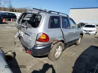 2004 Hyundai Santa Fe GLS с VIN KM8SC13D24U689800, выставлен на аукционе Copart как лот 88467245 с пробегом Не указан миль и Списание • Salvage title. История ставок и продаж доступна на DreamBid. Изображение 3.