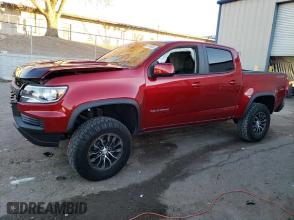 ✅ 2022 Chevrolet Colorado 4WD ZR2 • VIN: 1GCGTEEN3N1116446 • Лот: 81610903. Опубликован ранее на Copart с пробегом 12 692 миль. Бесплатный доступ к архиву аукционных продаж из США и подробный отчёт об истории автомобиля на DreamBid. Изображение 1.