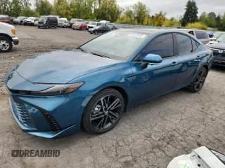 ✅ 2025 Toyota Camry XSE • VIN: 4T1DBADK5SU030891 • Lot: 82229005. Listed on Copart with 3,562 mi. Free auction sales archive from the USA and detailed vehicle history report at DreamBid. Image 1.