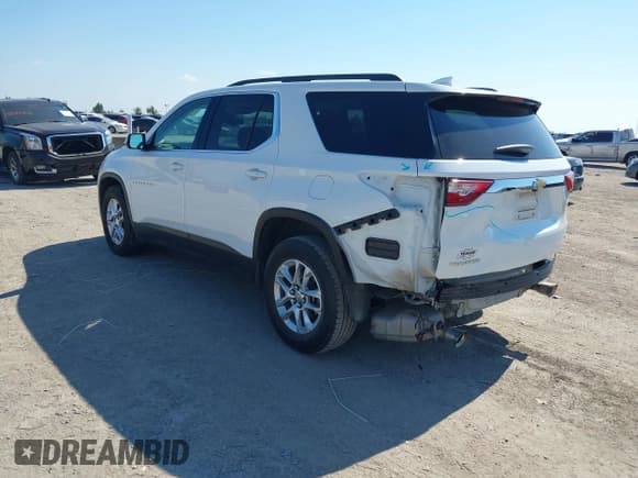 ✅ 2020 Chevrolet Traverse LT Cloth • VIN: 1GNERGKW4LJ115132 • Лот: 43346660. Опубликован ранее на IAAI с пробегом 61 404 миль. Бесплатный доступ к архиву аукционных продаж из США и подробный отчёт об истории автомобиля на DreamBid. Изображение 3.