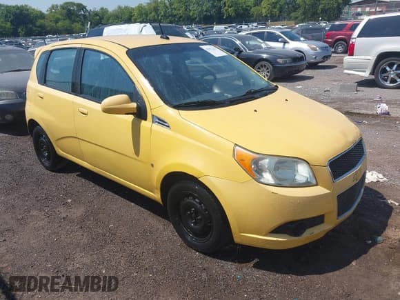 ✅ 2009 Chevrolet Aveo 1LT • VIN: KL1TD66E69B646627 • Lot: 43032353. Listed on IAAI with 149,414 mi. Free auction sales archive from the USA and detailed vehicle history report at DreamBid. Image 1.