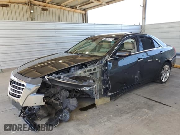 ✅ 2015 Cadillac CTS Premium RWD • VIN: 1G6AT5S37F0115710 • Lot: 61152544. Listed on Copart with 150,383 mi. Free auction sales archive from the USA and detailed vehicle history report at DreamBid. Image 1.