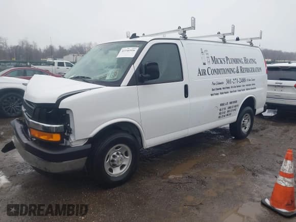 ✅ 2023 Chevrolet Express Cargo • VIN: 1GCWGAFP4P1249681 • Лот: 41546926. Опубликован ранее на IAAI с пробегом 19 123 миль. Бесплатный доступ к архиву аукционных продаж из США и подробный отчёт об истории автомобиля на DreamBid. Изображение 17.