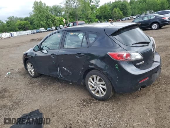 ✅ 2012 Mazda 3 i Touring • VIN: JM1BL1L81C1634732 • Lot: 58502865. Listed on Copart with 198,511 mi. Free auction sales archive from the USA and detailed vehicle history report at DreamBid. Image 2.