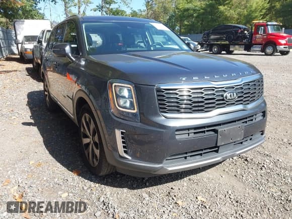 ✅ 2021 Kia Telluride EX • VIN: 5XYP34HC6MG128478 • Лот: 43368627. Опубликован ранее на IAAI с пробегом 96 439 миль. Бесплатный доступ к архиву аукционных продаж из США и подробный отчёт об истории автомобиля на DreamBid. Изображение 1.