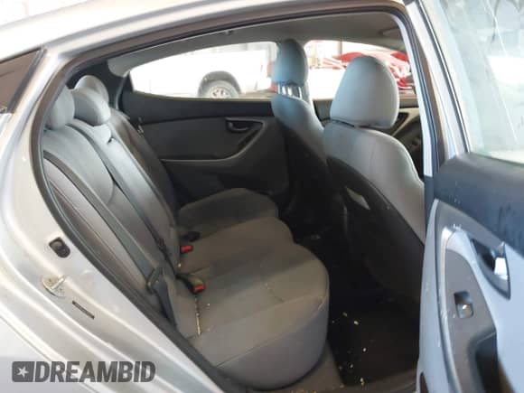 2013 Hyundai Elantra GLS with VIN 5NPDH4AEXDH344343, listed as a IAAI auction lot 43315997 with Not provided miles and . Bid and sale history available at DreamBid. Image 8.