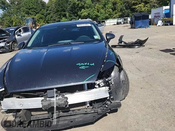 2023 Hyundai Sonata SEL with VIN KMHL64JA6PA294448, listed as a Copart auction lot 84251705 with 58,219 mi miles and Salvage title. Bid and sale history available at DreamBid. Image 14.