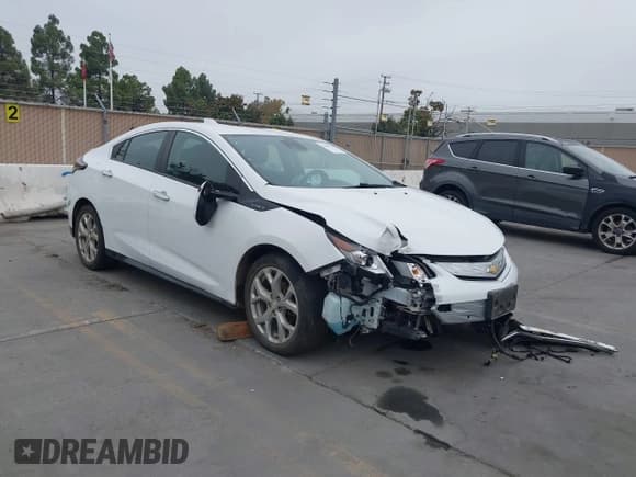 ✅ 2017 Chevrolet Volt Premier • VIN: 1G1RD6S51HU163874 • Lot: 43599799. Listed on IAAI with 125,378 mi. Free auction sales archive from the USA and detailed vehicle history report at DreamBid. Image 1.