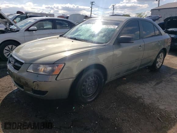 ✅ 2008 Hyundai Sonata GLS • VIN: 5NPET46C38H322782 • Лот: 72531714. Опубликован ранее на Copart с пробегом 161 270 миль. Бесплатный доступ к архиву аукционных продаж из США и подробный отчёт об истории автомобиля на DreamBid. Изображение 1.