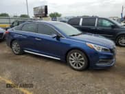 ✅ 2016 Hyundai Sonata Sport • VIN: 5NPE34AF4GH434037 • Лот: 61964744. Опубликован ранее на Copart с пробегом 81 120 миль. Бесплатный доступ к архиву аукционных продаж из США и подробный отчёт об истории автомобиля на DreamBid. Изображение 4.