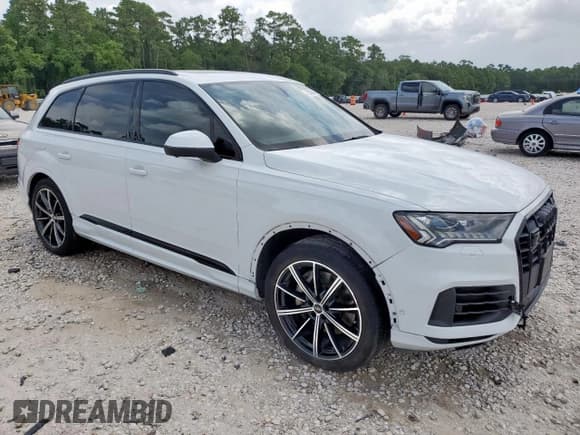 ✅ 2021 Audi Q7 Prestige • VIN: WA1VXAF74MD022197 • Lot: 63294435. Listed on Copart with 99,620 mi. Free auction sales archive from the USA and detailed vehicle history report at DreamBid. Image 4.