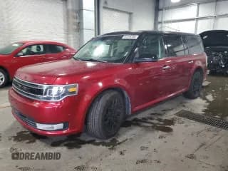 ✅ 2018 Ford Flex Limited • VIN: 2FMHK6D88JBA08438 • Лот: 81318755. Опубликован ранее на Copart с пробегом 146 283 миль. Бесплатный доступ к архиву аукционных продаж из США и подробный отчёт об истории автомобиля на DreamBid. Изображение 1.
