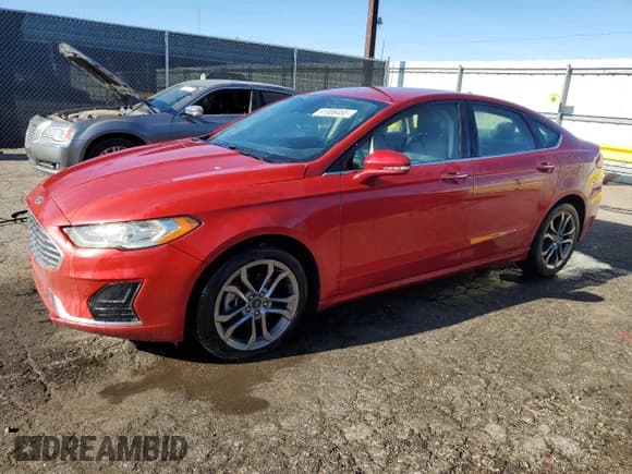 ✅ 2020 Ford Fusion SEL • VIN: 3FA6P0CD4LR177410 • Лот: 91806485. Опубликован ранее на Copart с пробегом 60 483 миль. Бесплатный доступ к архиву аукционных продаж из США и подробный отчёт об истории автомобиля на DreamBid. Изображение 1.