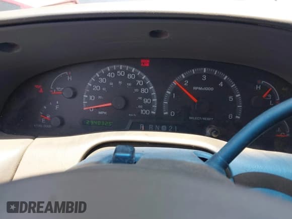 ✅ 2000 Ford F-150 XL • VIN: 1FTRX18L1YNC07244 • Lot: 42339821. Listed on IAAI with 294,032 mi. Free auction sales archive from the USA and detailed vehicle history report at DreamBid. Image 7.