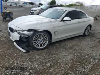 ✅ 2014 BMW 4 Series 435i • VIN: WBA3T3C52EP737743 • Лот: 55526655. Опубликован ранее на Copart с пробегом 75 583 миль. Бесплатный доступ к архиву аукционных продаж из США и подробный отчёт об истории автомобиля на DreamBid. Изображение 1.