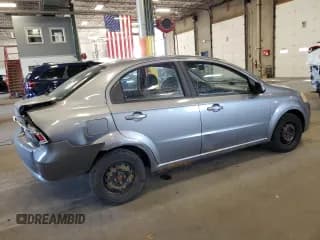 ✅ 2007 Chevrolet Aveo LS • VIN: KL1TD56617B073670 • Lot: 81657575. Wystawiony na Copart z przebiegiem 166 220 mil. Bezpłatny archiwum sprzedaży aukcyjnych z USA i szczegółowy raport historii pojazdu na DreamBid. Zdjęcie 3.