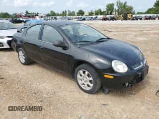 2004 Dodge Neon SXT with VIN 1B3ES56CX4D644832, listed as a Copart auction lot 62601334 with 165,493 mi miles and Salvage title. Bid and sale history available at DreamBid. Image 4.