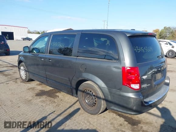 ✅ 2012 Dodge Grand Caravan SE • VIN: 2C4RDGBG8CR218079 • Lot: 43485664. Listed on IAAI with 216,367 mi. Free auction sales archive from the USA and detailed vehicle history report at DreamBid. Image 3.