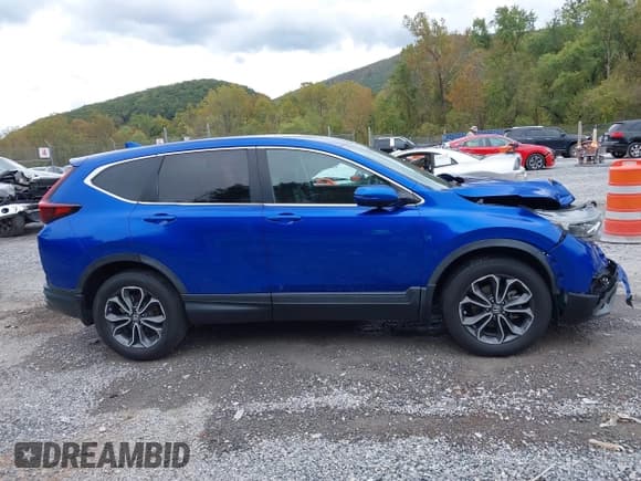 ✅ 2020 Honda CR-V EX-L • VIN: 7FARW2H8XLE014235 • Lot: 43391794. Listed on IAAI with 130,988 mi. Free auction sales archive from the USA and detailed vehicle history report at DreamBid. Image 13.
