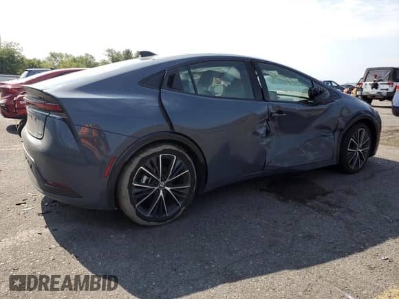 2025 Toyota Prius LE с VIN JTDACAAU7S3058708, выставлен на аукционе Copart как лот 81239485 с пробегом 4 364 миль миль и Списание • Salvage title. История ставок и продаж доступна на DreamBid. Изображение 3.