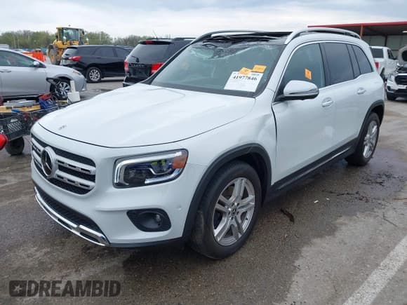 ✅ 2022 Mercedes-Benz GLB 250 • VIN: W1N4M4HB6NW204978 • Лот: 41977846. Опубликован ранее на IAAI с пробегом Не указан. Бесплатный доступ к архиву аукционных продаж из США и подробный отчёт об истории автомобиля на DreamBid. Изображение 2.