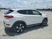 2017 Hyundai Tucson Night Edition with VIN KM8J3CA26HU297594, listed as a Copart auction lot 61288665 with 112,195 mi miles and Salvage title. Bid and sale history available at DreamBid. Image 3.