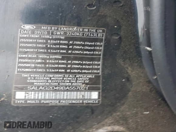 ✅ 2011 Land Rover LR4 HSE • VIN: SALAG2D49BA557021 • Lot: 95109305. Wystawiony na Copart z przebiegiem 113 350 mil. Bezpłatny archiwum sprzedaży aukcyjnych z USA i szczegółowy raport historii pojazdu na DreamBid. Zdjęcie 13.