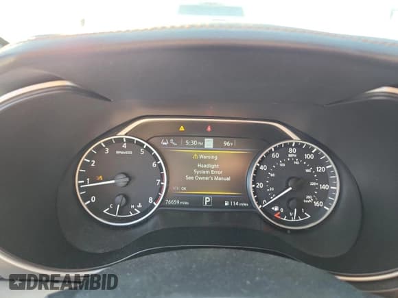 ✅ 2019 Nissan Maxima Platinum • VIN: 1N4AA6AV9KC374211 • Lot: 82640895. Wystawiony na Copart z przebiegiem 76 659 mil. Bezpłatny archiwum sprzedaży aukcyjnych z USA i szczegółowy raport historii pojazdu na DreamBid. Zdjęcie 9.