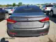 2015 Hyundai Genesis 3.8L z VIN KMHGN4JE9FU059398, wystawiony jako Copart lot #69996594 z przebiegiem 129 245 mil mil oraz Szkoda całkowita • Salvage title. Historia ofert i sprzedaży dostępna na DreamBid. Obrazek 6.
