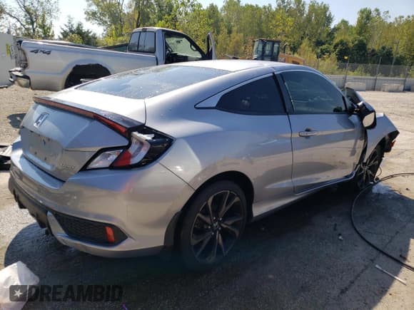 ✅ 2019 Honda Civic Sport • VIN: 2HGFC4B82KH305981 • Лот: 80371065. Опубликован ранее на Copart с пробегом 53 046 миль. Бесплатный доступ к архиву аукционных продаж из США и подробный отчёт об истории автомобиля на DreamBid. Изображение 3.