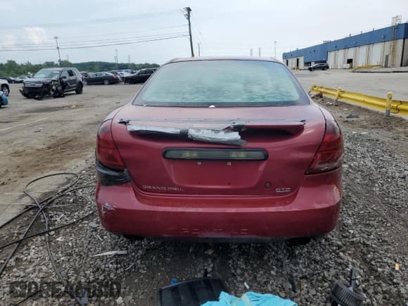 ✅ 2004 Pontiac Grand Prix GTP • VIN: 2G2WR524441193829 • Лот: 66660605. Опубликован ранее на Copart с пробегом 124 857 миль. Бесплатный доступ к архиву аукционных продаж из США и подробный отчёт об истории автомобиля на DreamBid. Изображение 6.