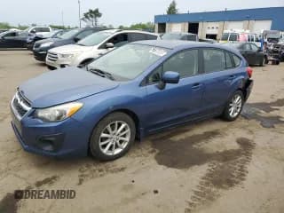 ✅ 2013 Subaru Impreza Premium • VIN: JF1GPAC67D1893063 • Lot: 56910525. Listed on Copart with 124,344 mi. Free auction sales archive from the USA and detailed vehicle history report at DreamBid. Image 1.