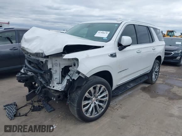 ✅ 2021 GMC Yukon Denali • VIN: 1GKS1DKL1MR203022 • Lot: 41300679. Listed on IAAI with 45,190 mi. Free auction sales archive from the USA and detailed vehicle history report at DreamBid. Image 2.