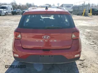 ✅ 2020 Hyundai Venue SEL • VIN: KMHRC8A37LU029722 • Lot: 45953555. Listed on Copart with 35,223 mi. Free auction sales archive from the USA and detailed vehicle history report at DreamBid. Image 6.