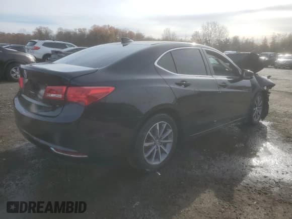 ✅ 2018 Acura TLX Technology • VIN: 19UUB1F55JA009617 • Lot: 90984755. Listed on Copart with Not provided. Free auction sales archive from the USA and detailed vehicle history report at DreamBid. Image 3.