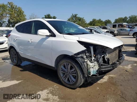2014 Hyundai Tucson GLS z VIN KM8JT3AF8EU942177, wystawiony jako Copart lot #67884284 z przebiegiem 123 354 mil mil oraz Szkoda całkowita • Salvage title. Historia ofert i sprzedaży dostępna na DreamBid. Obrazek 4.