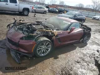 2016 Chevrolet Corvette Z06 3LZ с VIN 1G1YU2D64G5612824, выставлен на аукционе Copart как лот 47234055 с пробегом Не указан миль и Списание • Salvage title. История ставок и продаж доступна на DreamBid. Изображение 1.
