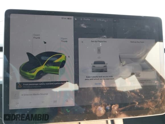 ✅ 2023 Tesla Model 3 • VIN: 5YJ3E1EAXPF708208 • Lot: 41294514. Wystawiony na IAAI z przebiegiem 37 164 mil. Bezpłatny archiwum sprzedaży aukcyjnych z USA i szczegółowy raport historii pojazdu na DreamBid. Zdjęcie 17.