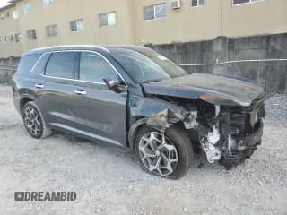 ✅ 2021 Hyundai Palisade Calligraphy • VIN: KM8R7DHE9MU328764 • Лот: 87458014. Опубликован ранее на Copart с пробегом 59 935 миль. Бесплатный доступ к архиву аукционных продаж из США и подробный отчёт об истории автомобиля на DreamBid. Изображение 4.