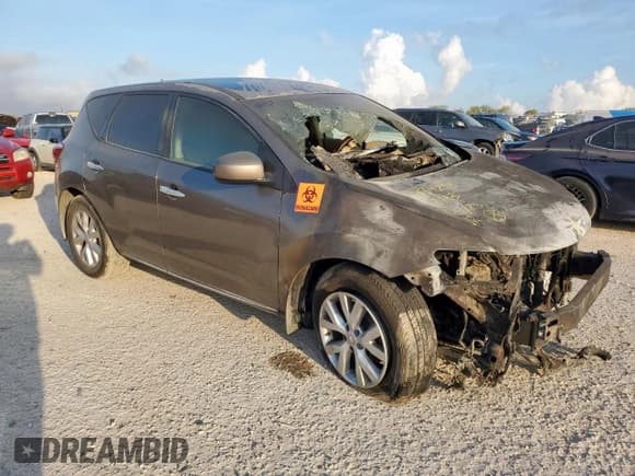 ✅ 2013 Nissan Murano SL • VIN: JN8AZ1MU4DW212193 • Lot: 85682065. Listed on Copart with Not provided. Free auction sales archive from the USA and detailed vehicle history report at DreamBid. Image 4.