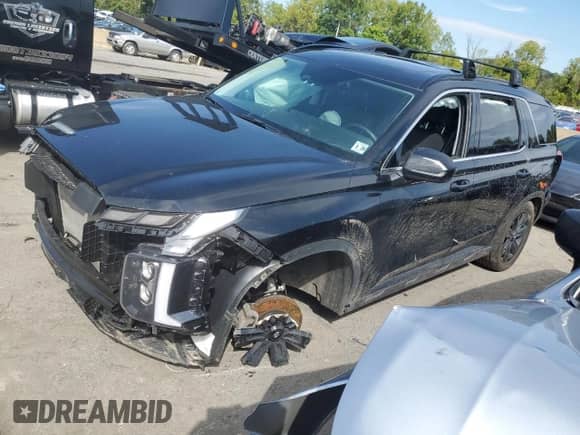 2024 Hyundai Palisade XRT with VIN KM8R3DGE9RU712824, listed as a Copart auction lot 69469294 with Not provided miles and Salvage title. Bid and sale history available at DreamBid. Image 1.