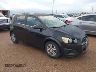2013 Chevrolet Sonic LT with VIN 1G1JC6SH7D4209079, listed as a IAAI auction lot 43296206 with 108,807 mi miles and . Bid and sale history available at DreamBid. Image 1.