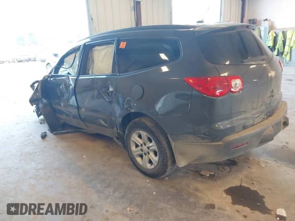 2012 Chevrolet Traverse LS with VIN 1GNKREED7CJ392455, listed as a IAAI auction lot 43192730 with 268,202 mi miles and . Bid and sale history available at DreamBid. Image 3.