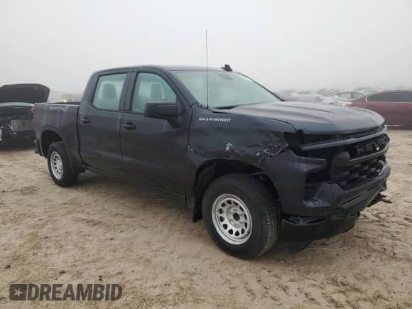 ✅ 2024 Chevrolet Silverado 1500 Work Truck • VIN: 1GCPAAEK4RZ266089 • Lot: 87070304. Wystawiony na Copart z przebiegiem 3 857 mil. Bezpłatny archiwum sprzedaży aukcyjnych z USA i szczegółowy raport historii pojazdu na DreamBid. Zdjęcie 4.