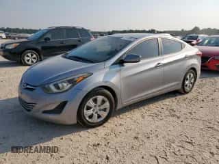 2016 Hyundai Elantra SE with VIN 5NPDH4AE3GH774848, listed as a Copart auction lot 81459525 with 222,961 mi miles and Clean title. Bid and sale history available at DreamBid. Image 1.